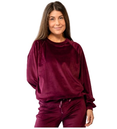 Velour Raglan